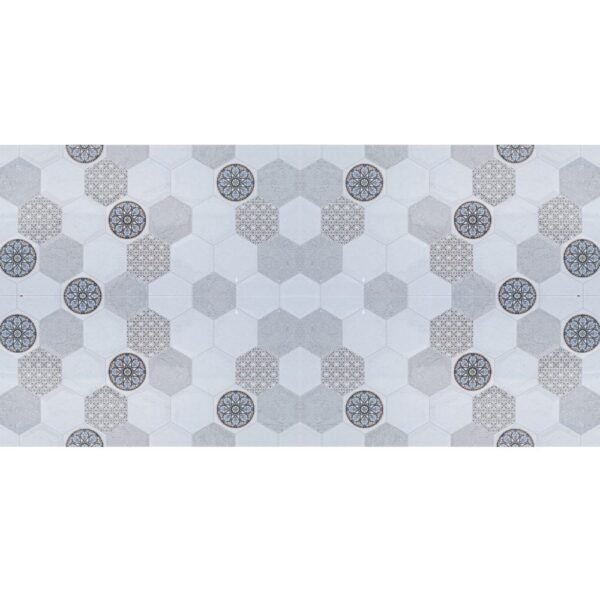 DECOR HEXAGONAL 30X60CM-MAYOLICA IMPORTADA - Imagen 3