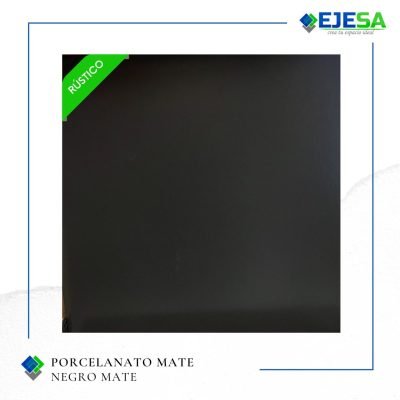 Mate negro 60×60 cm – porcelanato mate