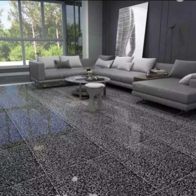 Granilla negro 60×60 CM 1.44m2- Porcelanato importado