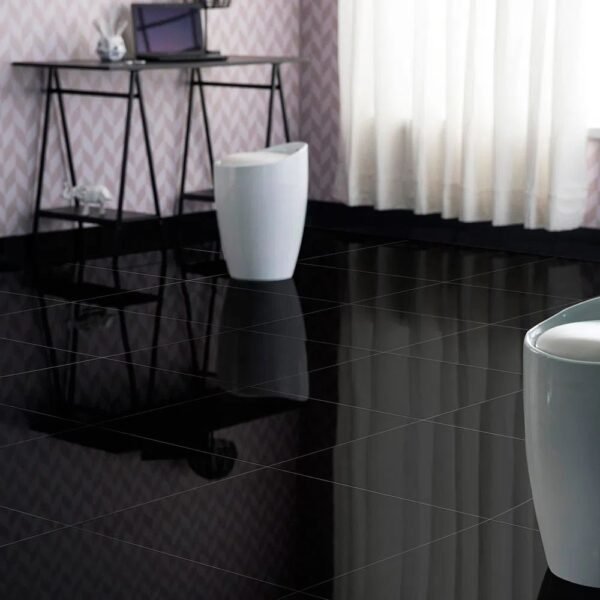 vitrificado negro 60x60 cm 1.44 m2- Porcelanato importado