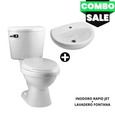 Combo Medio baño Rapid JET plus – TREBOL