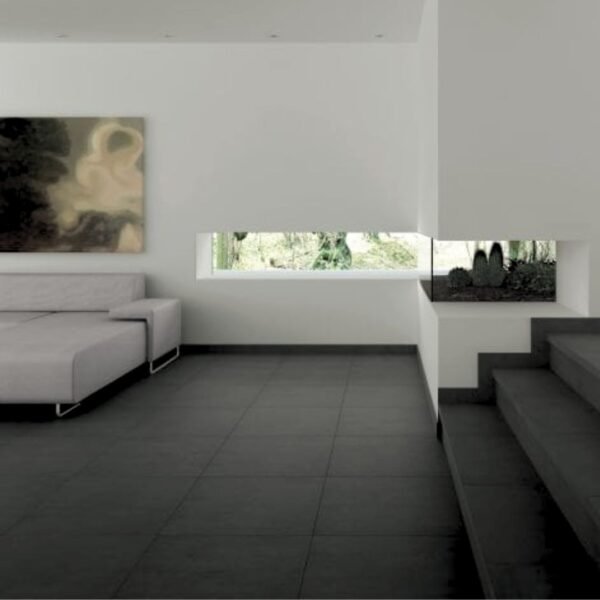 Mate negro 60x60 cm - porcelanato mate - Imagen 2