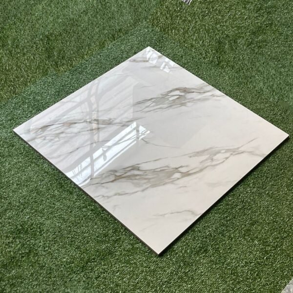 Carrara brown 60x60 cm - Porcelanato Vitrificado 1.44 m2 - Imagen 2